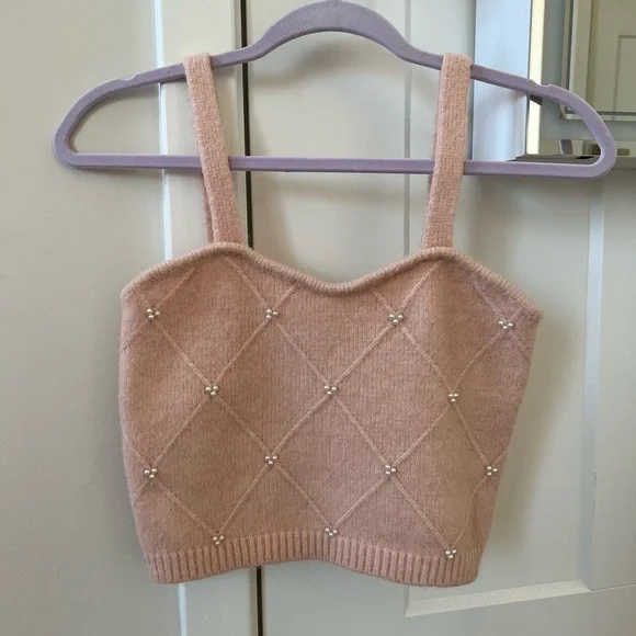 2 Piece Cardigan & Knit Top ❤️ - Wool Blend - Small - Picture 2 of 8